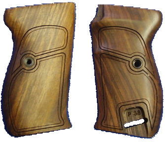 Walther P38 grips lux